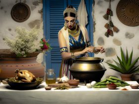 Κοτόπουλο με μπάμιες στο φούρνο